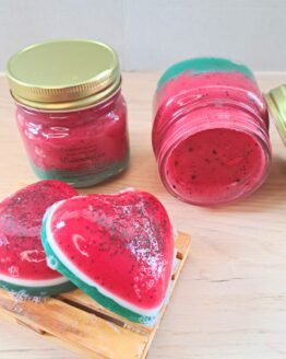 Body care set coeur de Melon d'eau