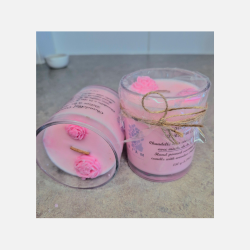 Bougie de massage Délice à la Rose