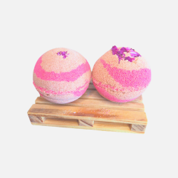 Bombe de bain Délice à la Rose